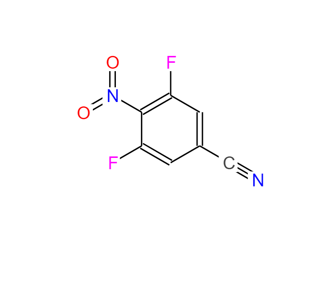 3,5-二氟-4-硝基苯腈,3,5-Difluoro-4-nitrobenzonitrile