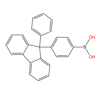 [4-(9-苯基-9H-芴-9-基)苯基]硼酸,B-[4-(9-Phenyl-9H-fluoren-9-yl)phenyl]boronic acid