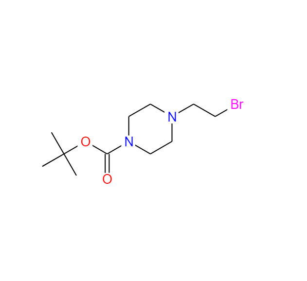 4-(2-溴乙基)哌嗪-1-羧酸叔丁酯,4-(2-BROMOETHYL)-1-PIPERAZINECARBOXYLIC ACID, 1,1-DIMETHYLETHYL ESTER