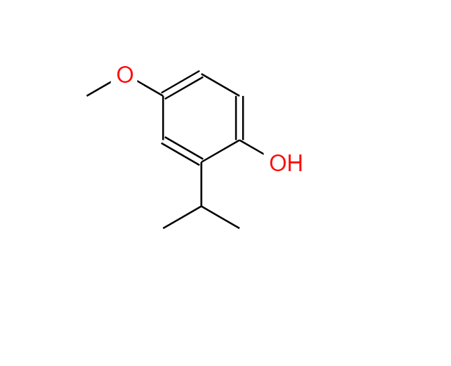 4-甲氧基-2-(1-甲基乙基)-苯酚,2-ISOPROPYL-4-METHOXYPHENOL