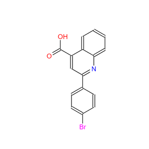 2-(4-溴-苯基)-喹啉-4-羧酸,2-(4-BROMO-PHENYL)-QUINOLINE-4-CARBOXYLIC ACID