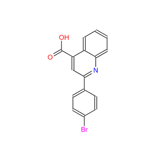 2-(4-溴-苯基)-喹啉-4-羧酸