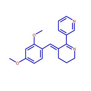 (3E)-3-[(2,4-二甲氧基苯基)亚甲基]-3,4,5,6-四氢-2,3'-联吡啶二盐酸盐156223-05-1