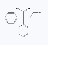 4-溴-2,2-二苯基丁酸?,4-Bromo-2,2-diphenylbutyric acid