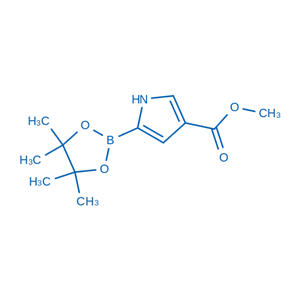 5-(4,4,5,5-四甲基-1,3,2-二氧硼杂环戊烷-2-基)-1H-吡咯-3-羧酸甲酯,Methyl 5-(4,4,5,5-tetramethyl-1,3,2-dioxaborolan-2-yl)-1H-pyrrole-3-carboxylate