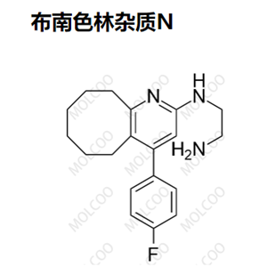 布南色林杂质N   C19H24FN3 