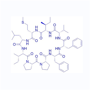 免疫抑制活性多肽Cyclolinopeptide B/193139-41-2/Cyclolinopeptide B