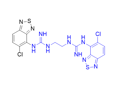 替扎尼定雜質(zhì)01,1,1′-ethane-1,2-diylbis[3-(5-chloro-2,1,3-benzothiadiazol- 4-yl)guanidine]