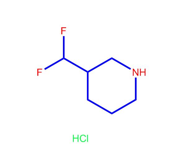 3-（二氟甲基）哌啶盐酸盐,3-difluoroMethylpiperidine hydrochloride