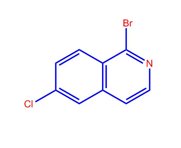 1-溴-6-氯异喹啉,1-Bromo-6-chloroisoquinoline