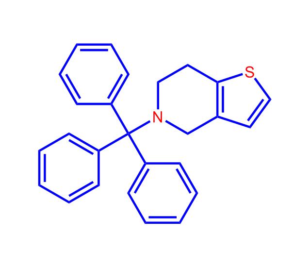 N-三苯甲基-4,5,6,7-四氢噻吩并[3,2-C]吡啶,4,5,6,7-Tetrahydro-5-(triphenylmethyl)thieno[3,2-c]pyridine