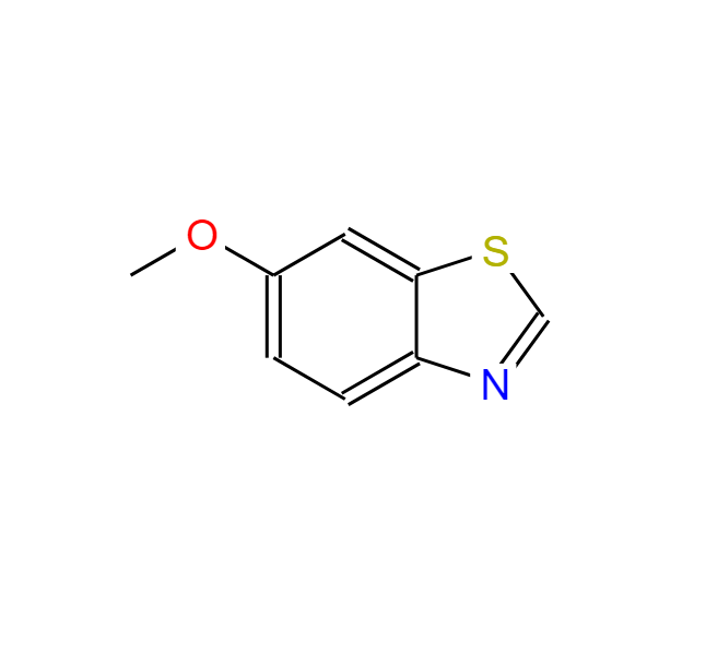 6-甲氧基苯并噻唑,6-METHOXY-1,3-BENZOTHIAZOLE