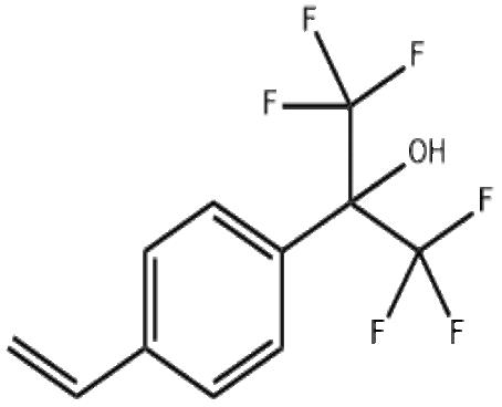 ALPHA,ALPHA-二(三氟甲基)-4-乙烯基苄醇,p-(Hexafluoro-2-hydroxypropyl)styrene