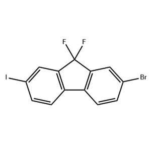 2-溴-9,9-二氟-7-碘-9H-芴,2-Bromo-9,9-difluoro-7-iodo-9H-fluorene