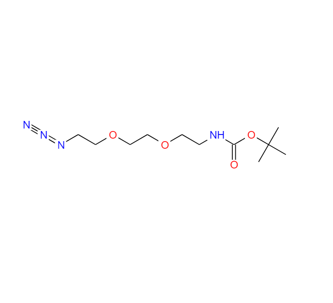 叠氮-三聚乙二醇-叔丁氧羰基,t-Boc-N-Amido-PEG2-Azide
