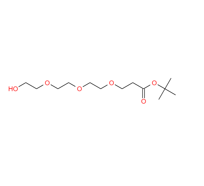 12-羥基-4,7,10-三氧雜十二酸叔丁酯,TERT-BUTYL 12-HYDROXY-4 7 10-TRIOXA-