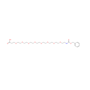 苯甲氧羰酰基八聚乙二醇羧乙基,Cbz-N-amido-PEG8-acid