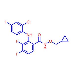 2-[(2-氯-4-碘苯基)氨基]-N-(环丙基甲氧基)-3,4-二氟-苯甲酰胺,PD184352