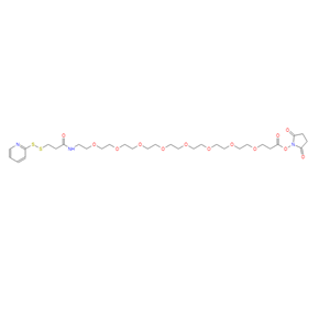 吡啶二硫丙酰胺-八聚乙二醇-NHS酯
