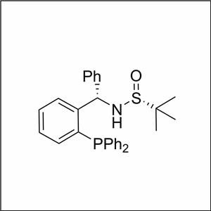 S(R)]-N-[(S)-[2-(二苯基膦)苯基]苯基甲基]-2-叔丁基亚磺酰胺,S(R)]-N-[(S)-[2-(Diphenylphosphino)phenyl]phenylmethyl]-2-methyl-2-propanesulfinamide