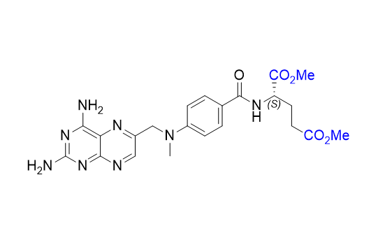 甲氨蝶呤杂质10,(S)-dimethyl 2-(4-(((2,4-diaminopteridin-6-yl)methyl)(methyl)amino)benzamido)pentanedioate