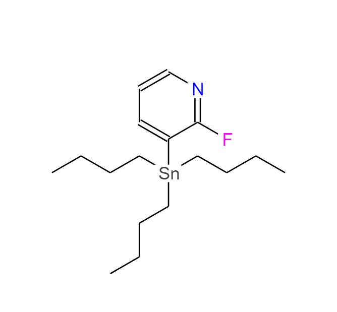 2 -氟- 3 -(三正丁基錫)吡啶,2-FLUORO-3-(TRIBUTYLSTANNYL)PYRIDINE