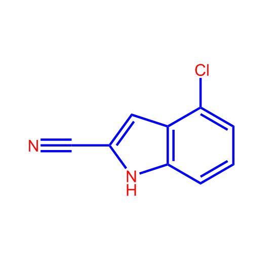 4-氯-1H-吲哚-2-甲腈,4-Chloro-1H-indole-2-carbonitrile