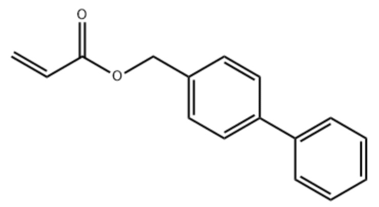 4-联苯甲醇丙烯酸酯,4-Biphenylylmethyl acrylate