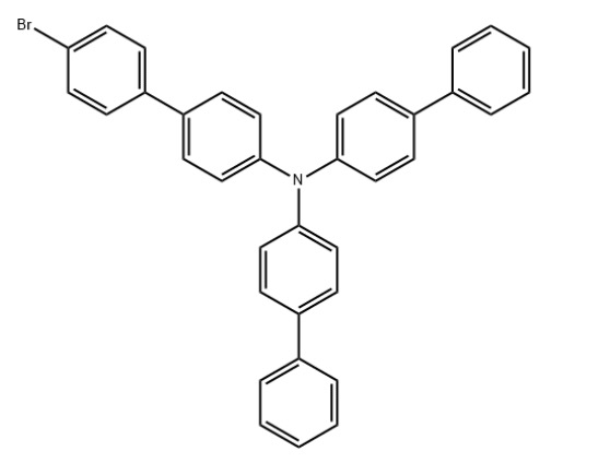 N,N-二联苯基-4-(4'-溴苯基)苯胺,Bisbiphenyl-4-yl-(4'-broMo-biphenyl-4-yl)-aMine