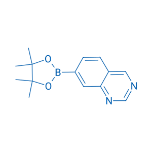 7-频哪醇硼酸酯喹唑啉,7-(4,4,5,5-Tetramethyl-1,3,2-dioxaborolan-2-yl)quinazoline