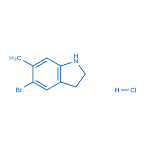 5-溴-6-甲基二氢吲哚盐酸盐