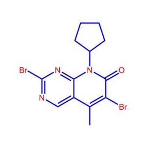 2,6-二溴-8-环戊基-5-甲基吡啶并[2,3-d]嘧啶-7(8H)-酮,Pyrido[2,3-d]pyriMidin-7(8H)-one, 2,6-dibroMo-8-cyclopentyl-5-Methyl-