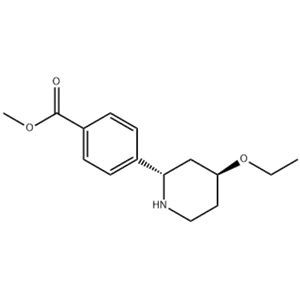 4-(2S,4S)-4-乙氧基哌啶-2-基)苯甲酸甲酯