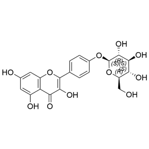 山奈酚4′-O-葡萄糖苷,Kaempferol 4′-O-glucoside