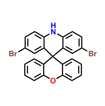 2,7-二溴-10H-吡啶[吖啶-9,9'-吨,2,7-dibromo-10H-spiro[acridine-9,9'-xanthene