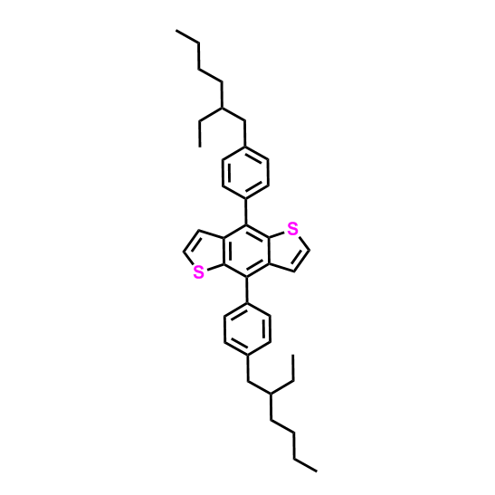 4,8-雙（4-（2-乙基己基）苯基）苯并[1,2-b:4,5-b']二噻吩,4,8-bis(4-ethylhexyl-1-phenyl)-benzo[1,2-b:4,5-b']dithiophene