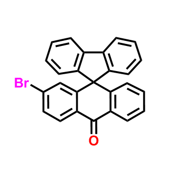 2-溴-10H-螺[蒽-9,9'-芴]-10-酮,2-bromo-10H-spiro[anthracene-9,9'-fluoren]-10-one