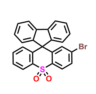 2'-溴螺[芴-9,9'-硫杂吨]10'，10'-二氧化物,2'-bromospiro[fluorene-9,9'-thioxanthene] 10',10'-dioxide