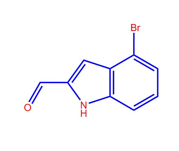 4-溴-1H-吲哚-2-甲醛,4-Bromo-1H-indole-2-carbaldehyde