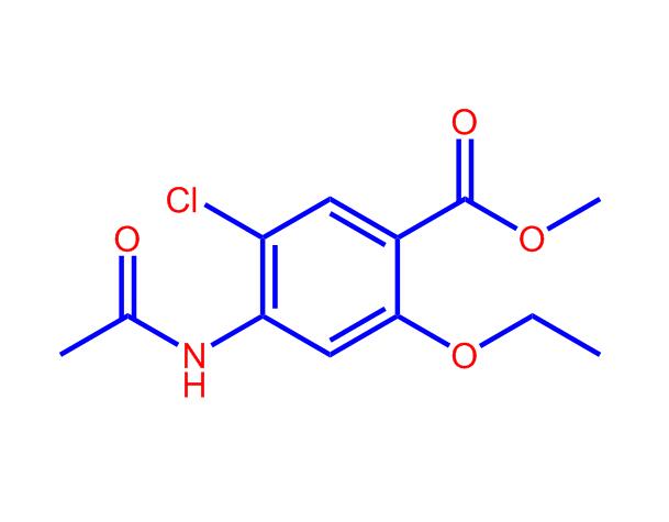 4-乙酰氨基-5-氯-2-乙氧基苯甲酸甲酯,Methyl 4-acetylamino-5-chloro-2-ethoxy-benzoate