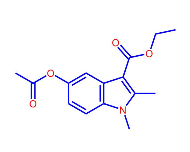 5-乙酰氧基-1,2-二甲基吲哚-3-羧酸乙酯,5-Acetoxy-1,2-dimethyl-1H-indole-3-carboxylic acid ethyl ester