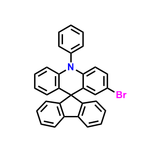 2-溴-10-苯基-10H-螺[吖啶-9,9'-芴,2-bromo-10-phenyl-10H-spiro[acridine-9,9’-fluorene