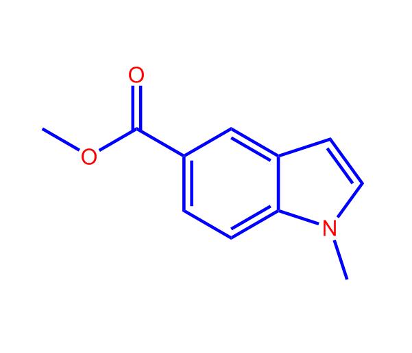 1-甲基-5-吲哚甲酸甲酯,Methyl 1-methylindole-5-carboxylate