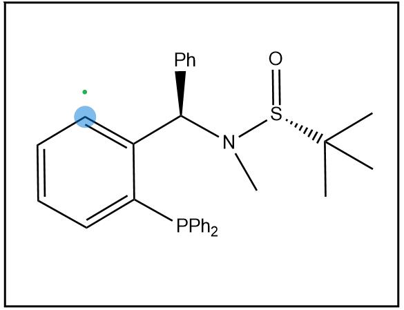 S(R)]-N-[(R)-[2-(二苯基膦)苯基]苯基甲基]-N-甲基-2-叔丁基亚磺酰胺,S(R)]-N-[(R)-[2-(Diphenylphosphino)phenyl]phenylmethyl]-N,2-dimethyl-2-propanesulfinamide