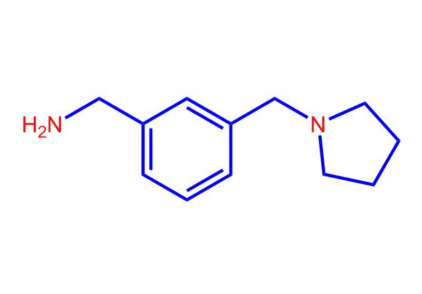 3-吡咯烷-1-甲基芐胺,3-(1-PYRROLIDINYLMETHYL)PHENYL]METHANAMINE