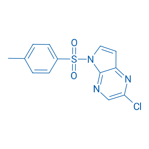 2-氯-5-對(duì)甲苯磺?；?5H-吡咯并[2,3-b]吡嗪,2-Chloro-5-tosyl-5H-pyrrolo[2,3-b]pyrazine