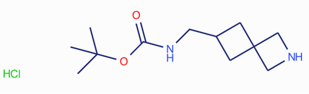 N-({2-氮雜螺[3.3]庚烷-6-基}甲基)氨基甲酸叔丁酯鹽酸鹽,tert-Butyl N-({2-azaspiro[3.3]heptan-6-yl}methyl)carbamate hydrochloride