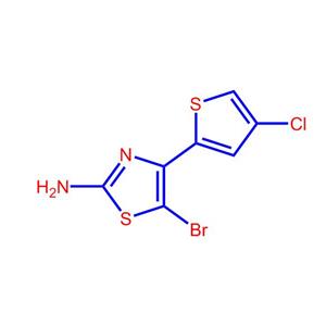 2-氨基-4-（4-氯噻吩-2-基）-5-溴噻唑2161380-87-4
