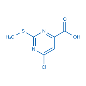 6-氯-2-(甲硫基)嘧啶-4-甲酸,6-Chloro-2-(methylthio)pyrimidine-4-carboxylic acid