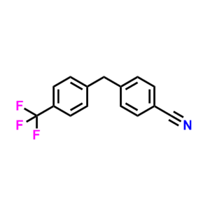 4-(4-(三氟甲基)苄基)苄腈